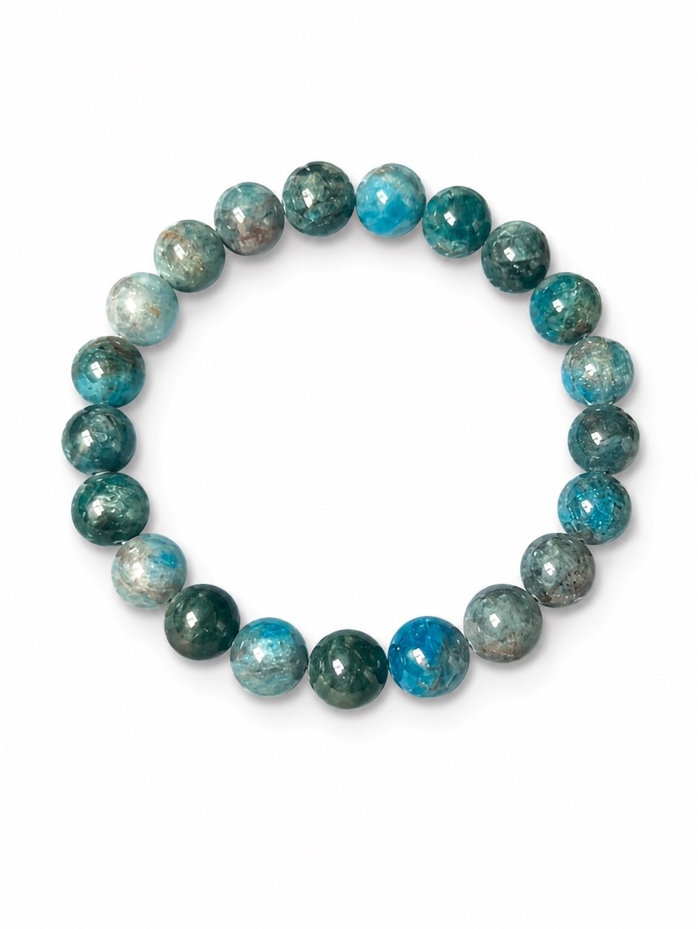 Blue Apatite Stretch Bracelet